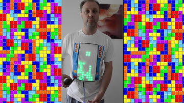 Playable Tetris Tshirt: evo1 and new functions