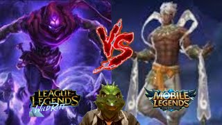 Malzahar Wild Rift League of Legends Vs Vale Mobile Legend | Malzahar Vs Vale The Prophets of Galaxy