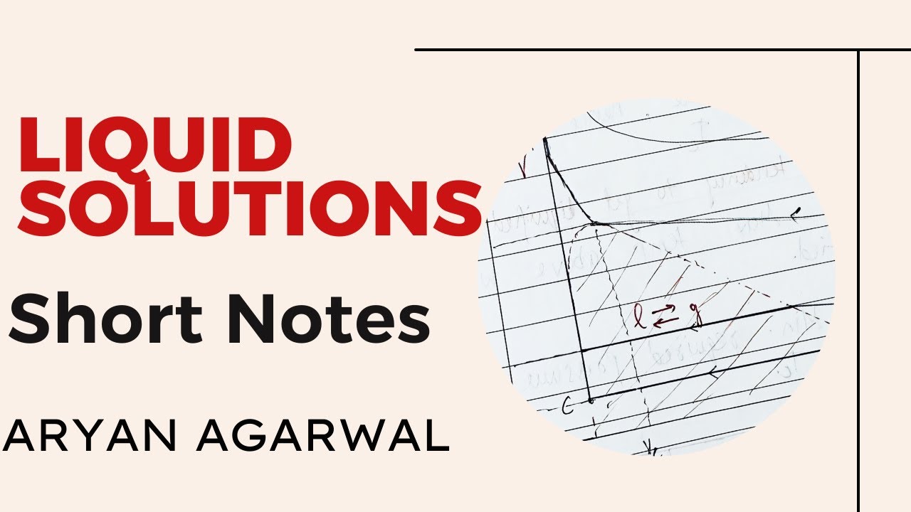 Solutions short notes