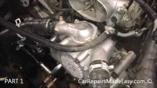 Chevy Impala SS Caprice Water Pump Replacement Procedure PART 1