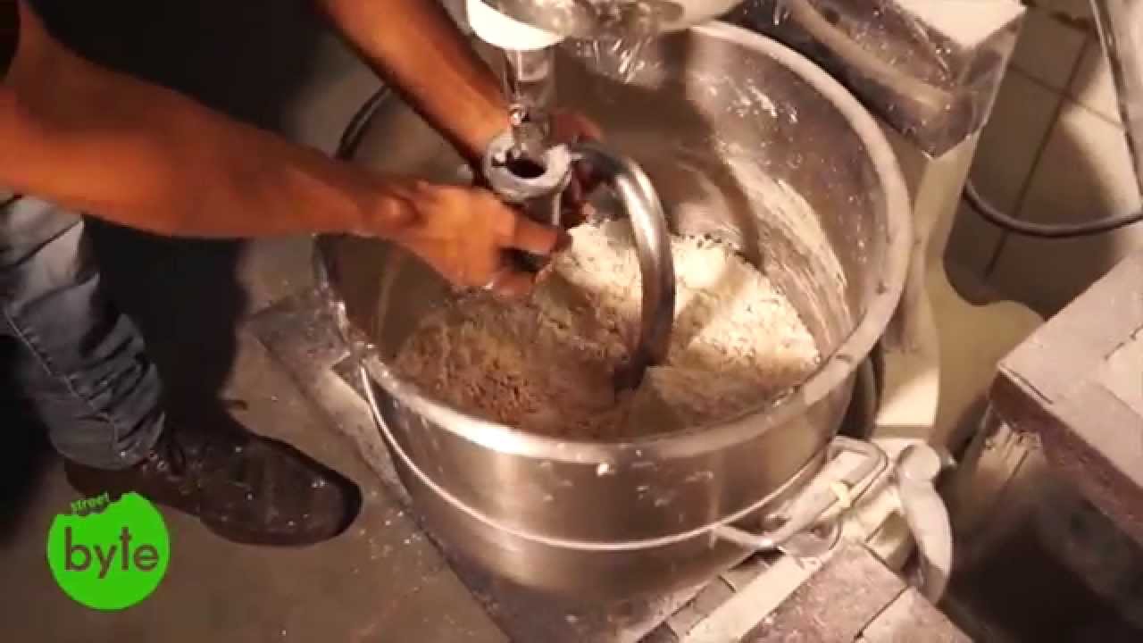 How to mix Donut Dough, Donut House, Hyderabad | Street Byte