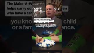 John Cena breaks the record for most wishes granted through the Make-A-Wish foundation. #johncena