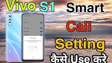 How To Smart Call On Vivo S1 || Vivo S1 Smart Call Setting Kaisy On Kare || By Technical Akhilesh