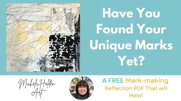 Intuitive Mark-Making: Simple Tips for Your Unique Art - #markmaking #abstractart #intuitiveartist