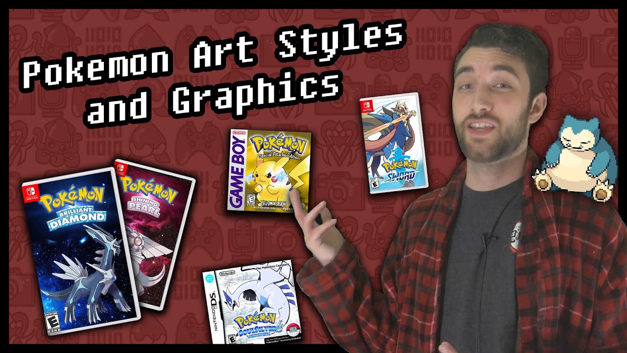 Pokemon Art Styles and Graphics YouTube