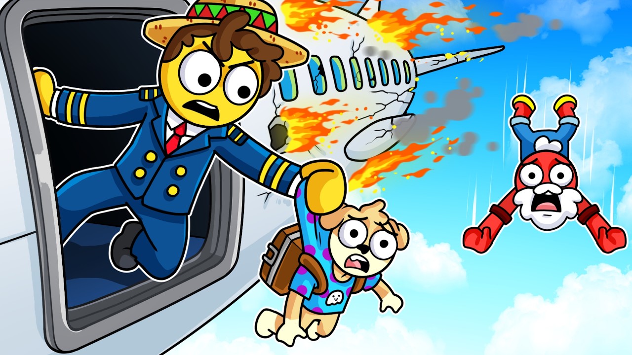 Tomé un VUELO con mis AMIGOS y salio mal... 😅💥🛩️ SILVIOGAMER en SOS OPS!