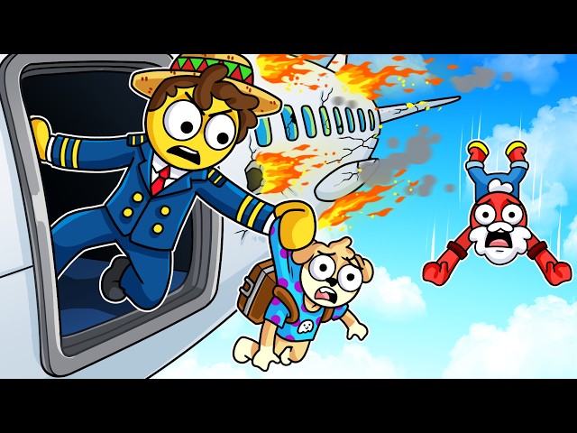 Tomé un VUELO con mis AMIGOS y salio mal... 😅💥🛩️ SILVIOGAMER en SOS OPS!