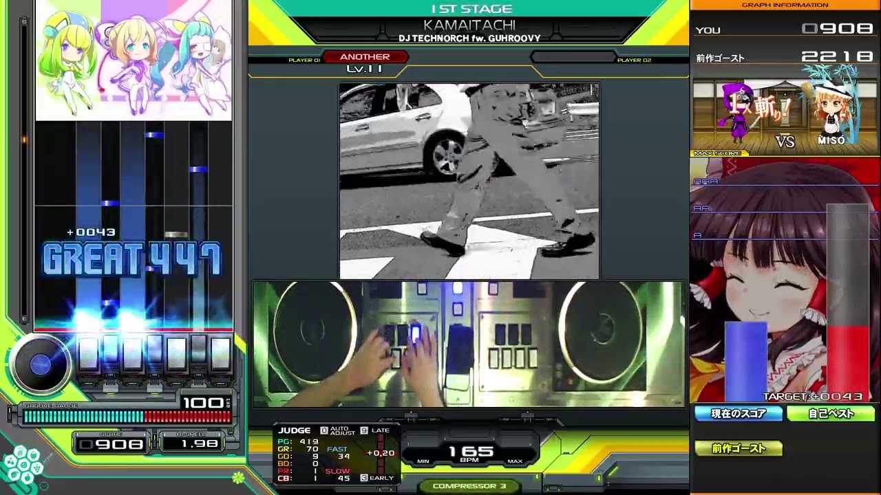 beatmania IIDX】KAMAITACHI / DJ TECHNORCH fw. GUHROOVY - YouTube