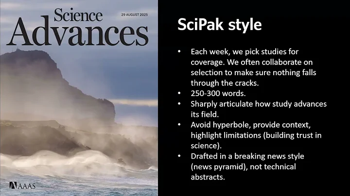 SciCommers Mentor Chat Series Oct 2025 Science Family of Journals Press Package