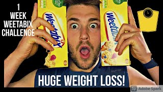 I LOST SO MUCH WEIGHT! | 1 week on Weetabix