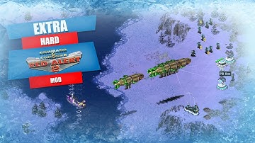 Red Alert 2 | Extra Hard Mod | Conquering the middle & holding it!