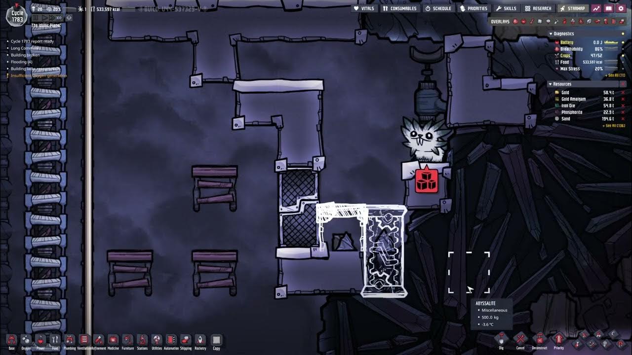 Oxyfern CO2 Trap Fail Oxygen not Included 42 YouTube