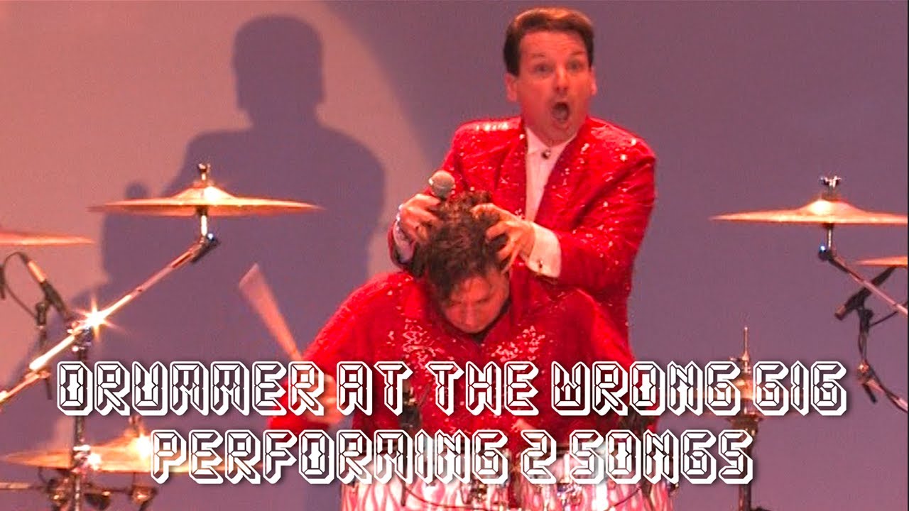 Drummer at the Wrong Gig drumming 2 songs Rick K and The Allnighters YouTube