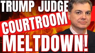 Get Out Shouts Trump Judge Merchant in Courtroom