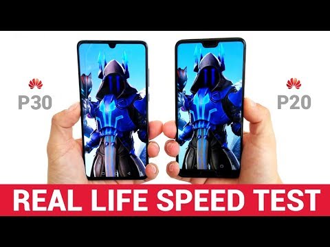 Huawei P30 vs Huawei P20 - Real Life Speed Test! [Big Difference?]