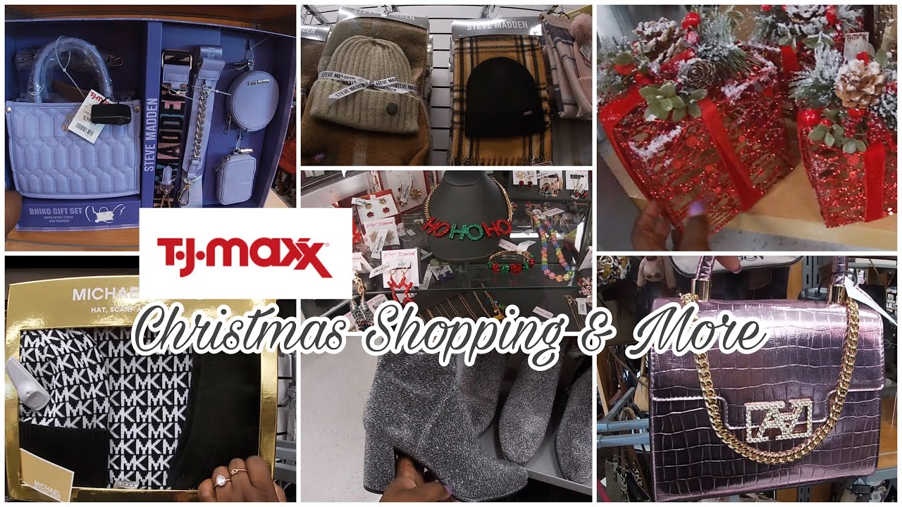 TJMAXX Designer Handbags Shoes Jewelry Holiday Shopping Gift Sets