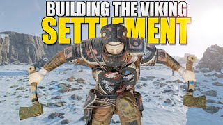 CONSTRUCTING A VIKING SETTLEMENT - SOLITUDE (Rust) Part 1/2