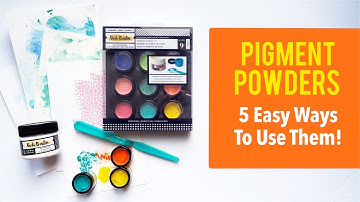 5 Easy Ways To Use Pigment Powders