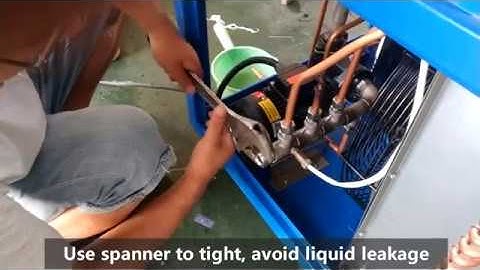 How to operate heater circulators of glass reactor?