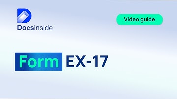 How to fill out form EX-17 for TIE  |  Fingerprints appointment in Spain | Step-by-Step Guide