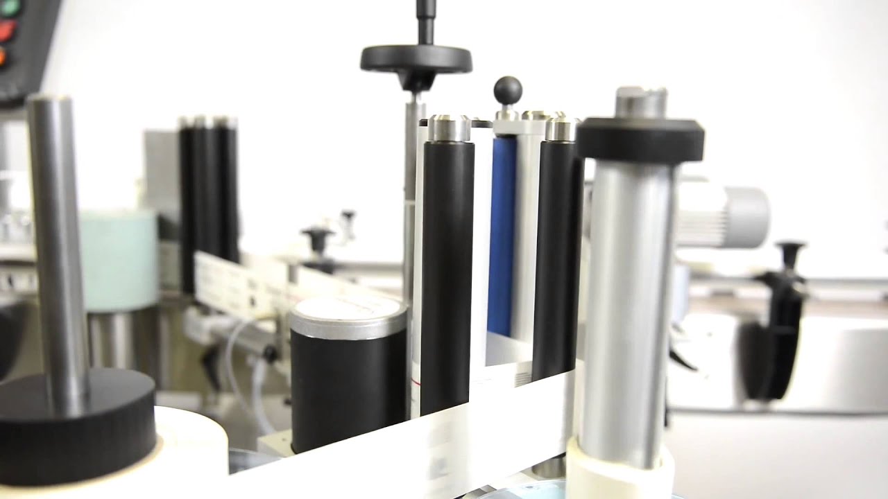 P120-3RW Automatic High Accuracy Three-Roller Wraparound Bottle Labelling Machine