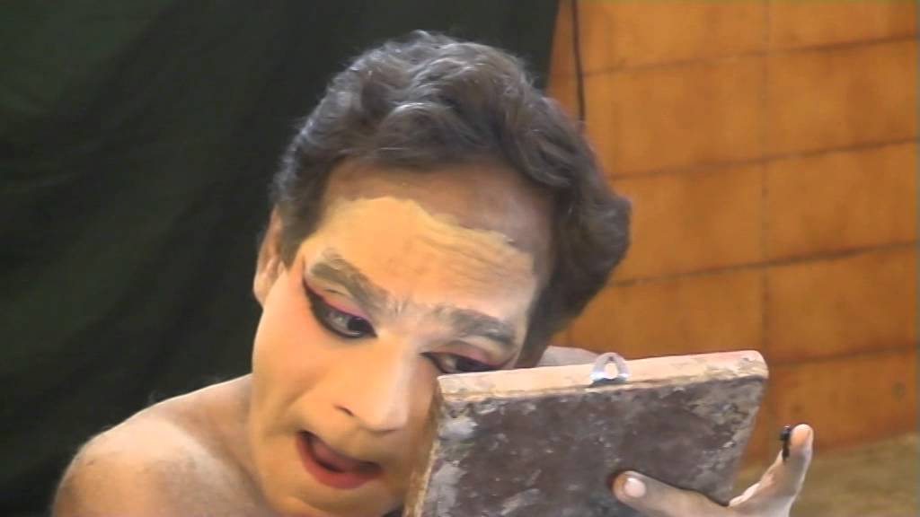 Thirthalli Gopalacharya - Make up and Interview - Dr. Rathnakar - Part 1