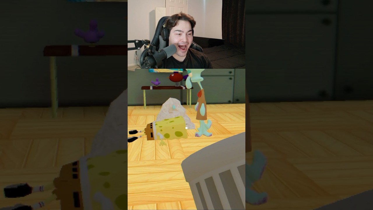 Enraged Squidward… 