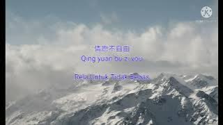 Qing yuan bu zi you #情愿不自由 wang cie (Rela Untuk Tidak Bebas) lirik dan terjemahan Indonesia - cover
