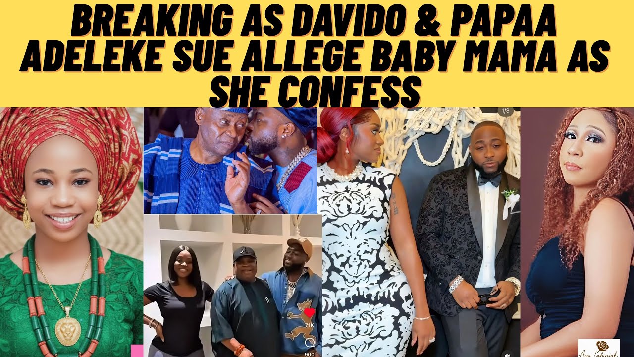 Breaking news papa Adele ke & Davido don sue allege baby mama as truth out as she confess in tears