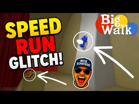 BIG WALK SPEEDRUN GLITCH 1 MIN 35 SECONDS