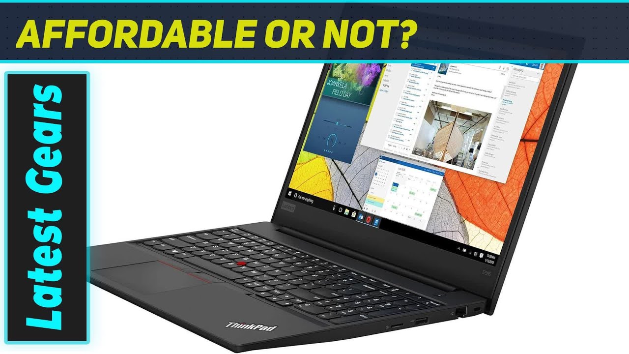 Lenovo ThinkPad E595: Solid Budget Laptop? - YouTube