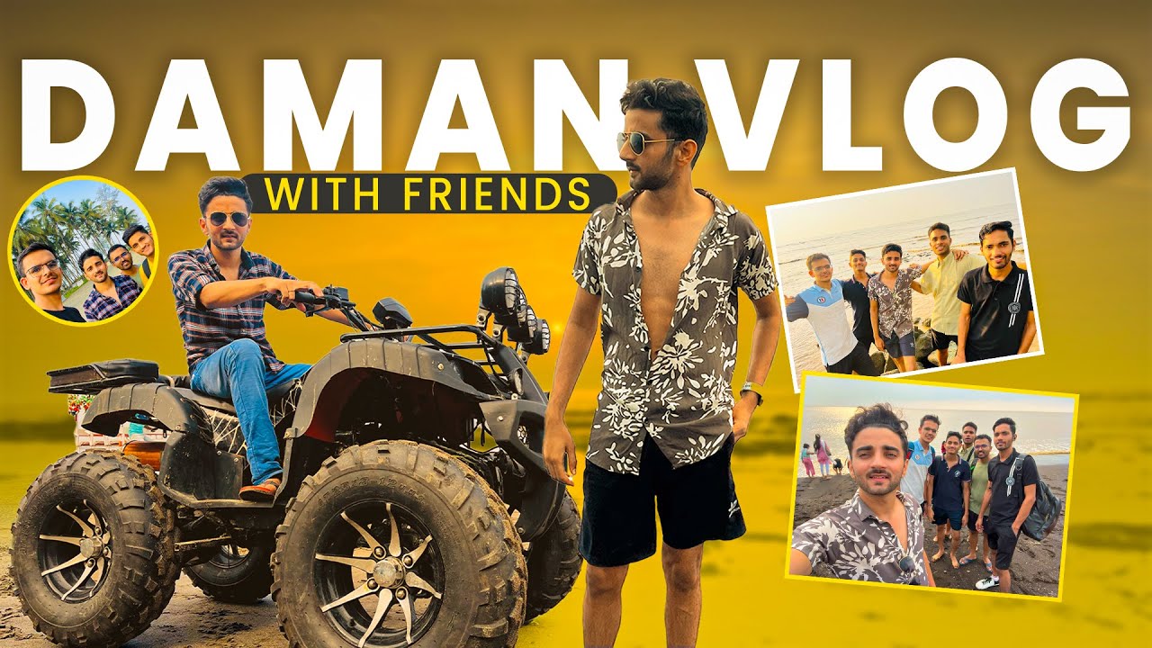 IIT Gandhinagar to Dhaman trip with friends 🥵 || 