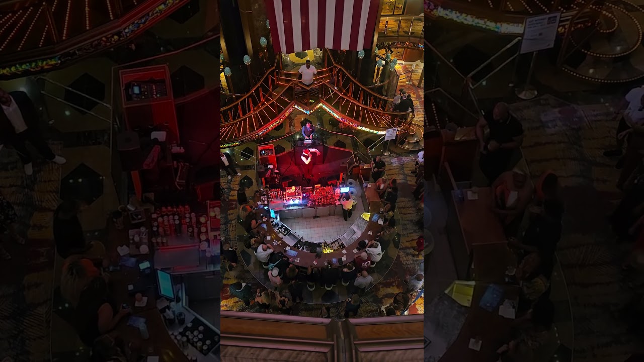 Nothing like a atrium party on Carnival..This was on the Carnival Paradise