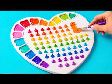 🌈 Grand défi de mélange des couleurs ! Peins, mélange et crée 🎨