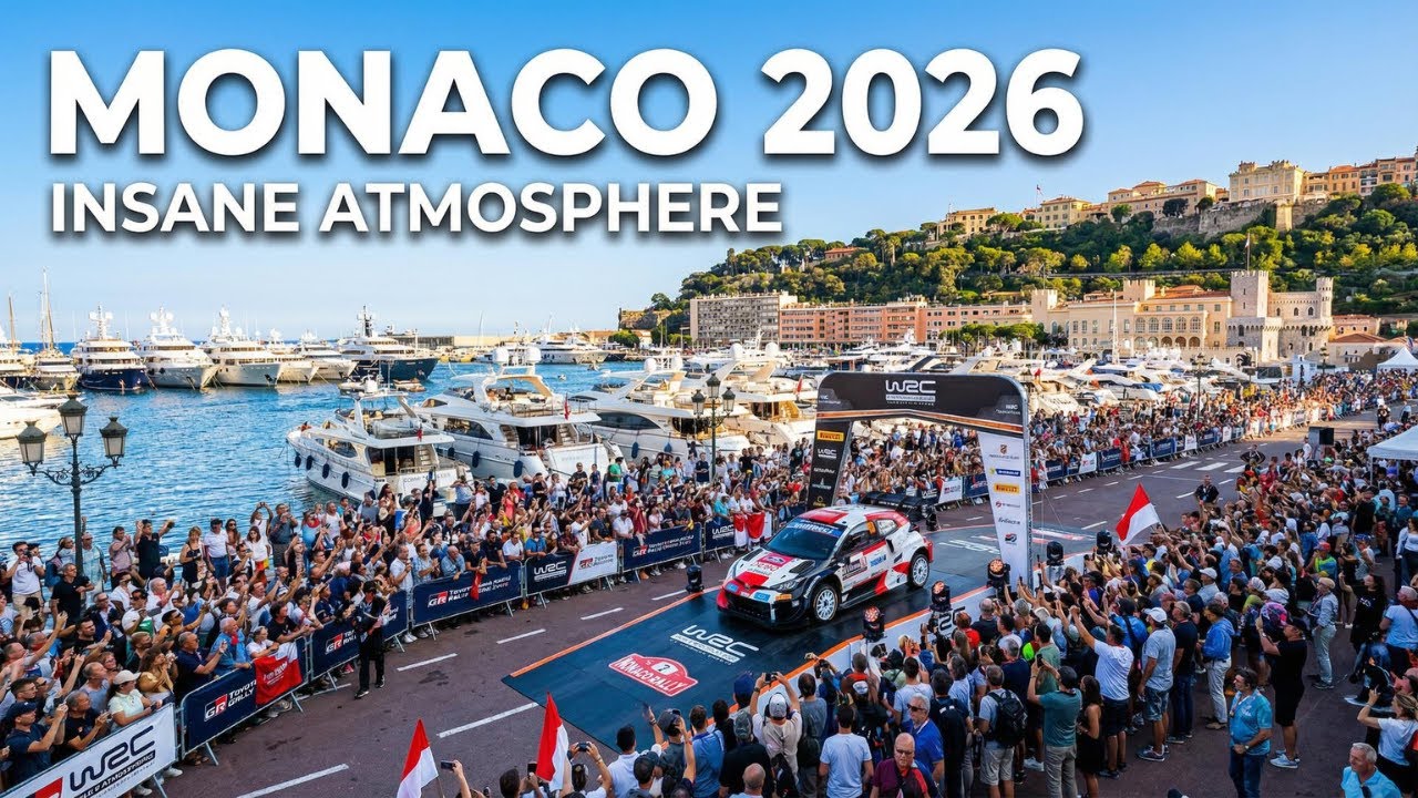 Ралли Монако 2026. Безумная атмосфера в порту🇲🇨 Пешеходная экскурсия в формате 4K.