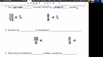 Chapter 4, Section 2 Guided Notes (Math 0461) Pre-Algebra