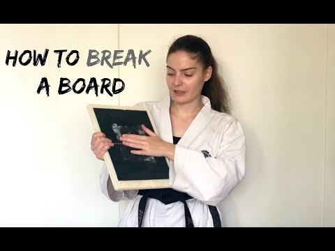 How to Break a Board | Step by Step Guide 🥋The Martial Artist's Way