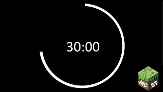 30 minute Minecraft Study Timer | No Music | The Basalt Delta