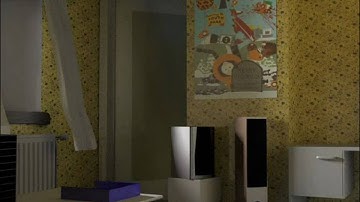 Kerkythea light sources experiment