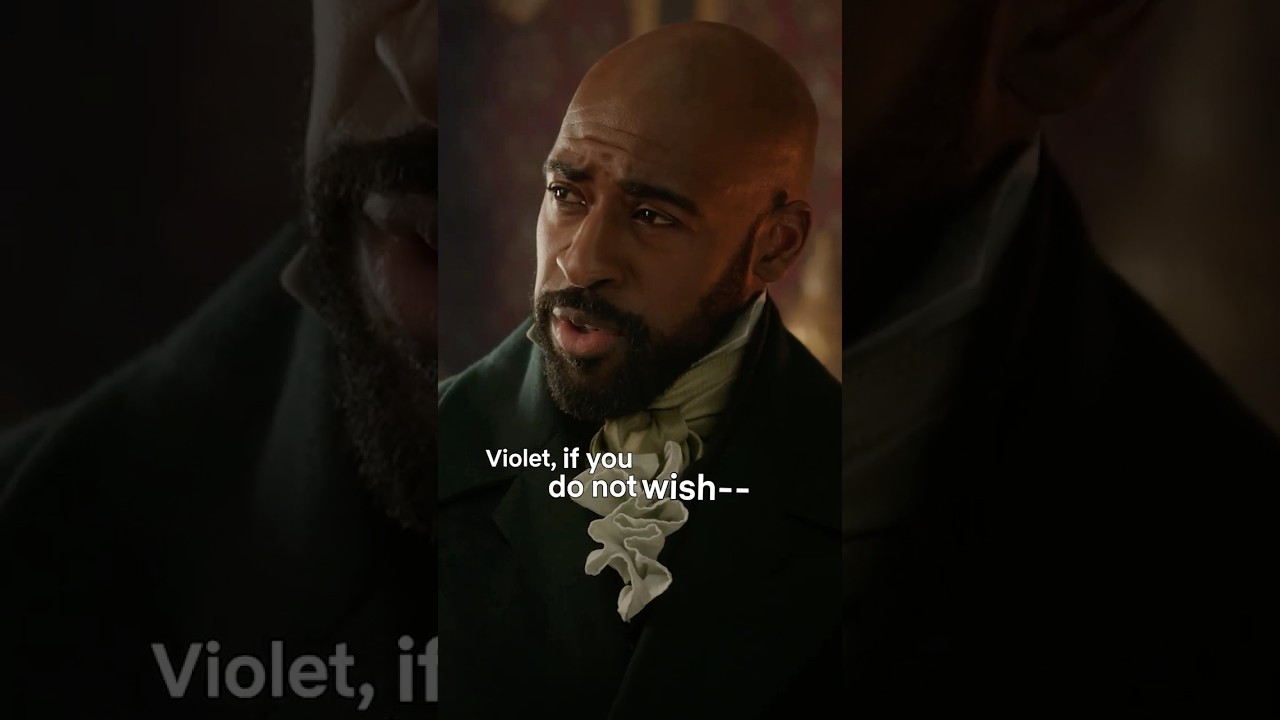 Violet we understand, we would want to be next to Lord Marcus too #Bridgerton #Netflix