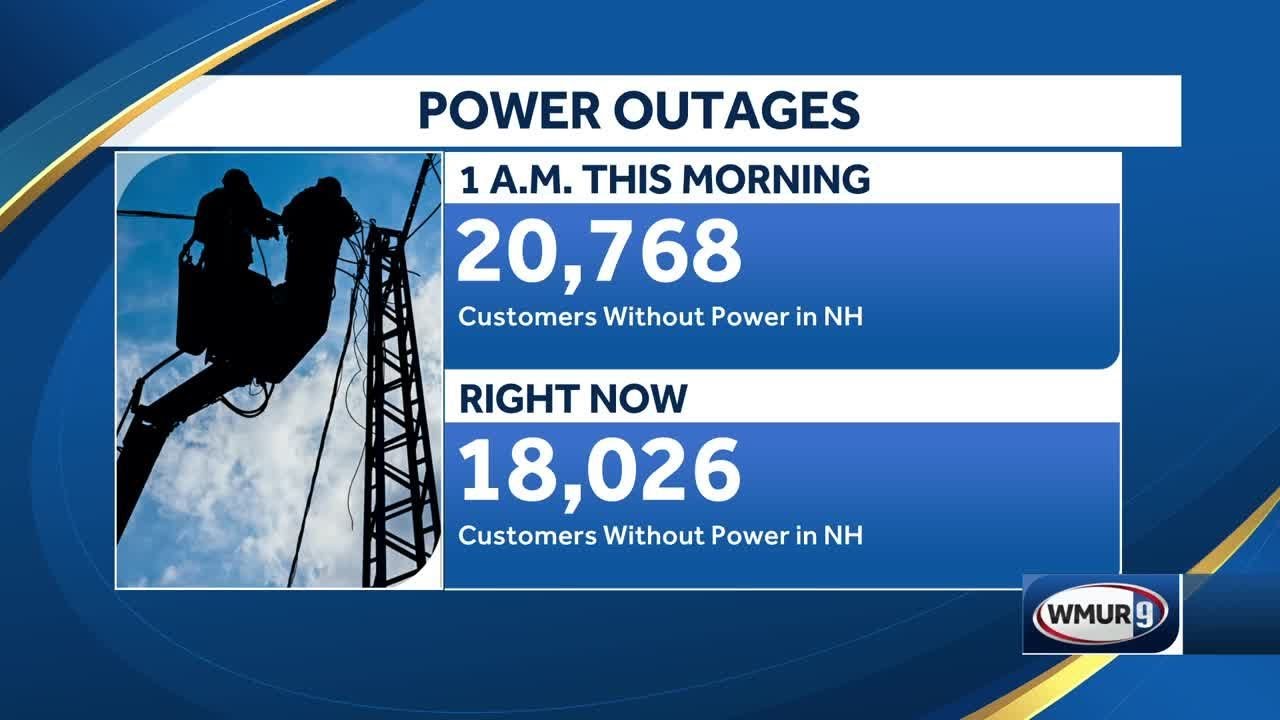 Thousands of Granite Staters without power Thursday after strong ...