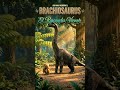 BRACHIOSAURUS SHORT #dinosaurios #brachiosaurus @ #aprenderjugando