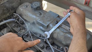 Repairing a defective tractor nozzle  how to diesel engine injector work
