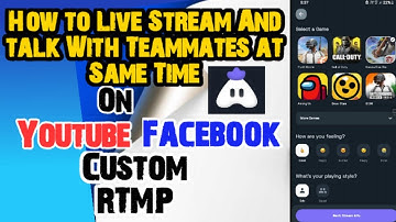 How To Live Stream And Talk With Teammates At Same Time|| Turnip Live Stream Gameplay