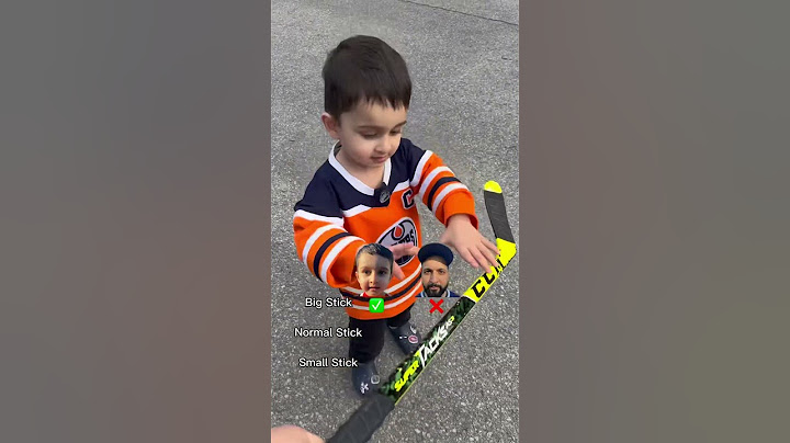 Different Stick Sizes #challenge #sports #hockey #nhl