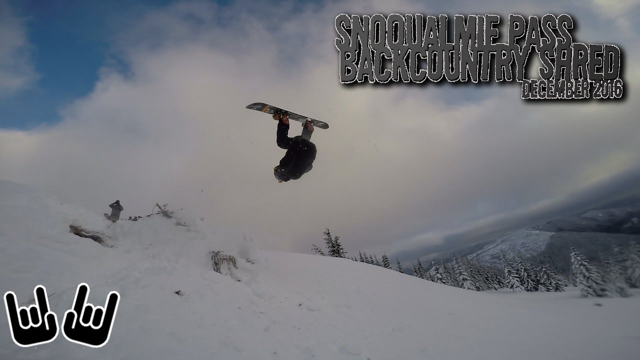 Snoqualmie Pass Backcountry Snowboarding and Splitboarding YouTube