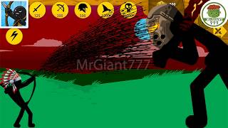 THE TOXOPHILITE LEADER FIRES A MILLION ARROWS TO DEFEAT GRIFFON | Stick War Legacy Mod | MrGiant777 screenshot 5