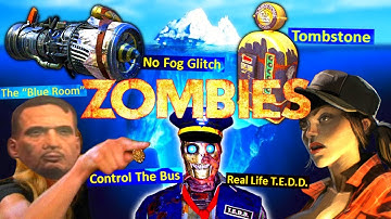 THE CALL OF DUTY ZOMBIES ICEBERG 4: Tranzit Edition...