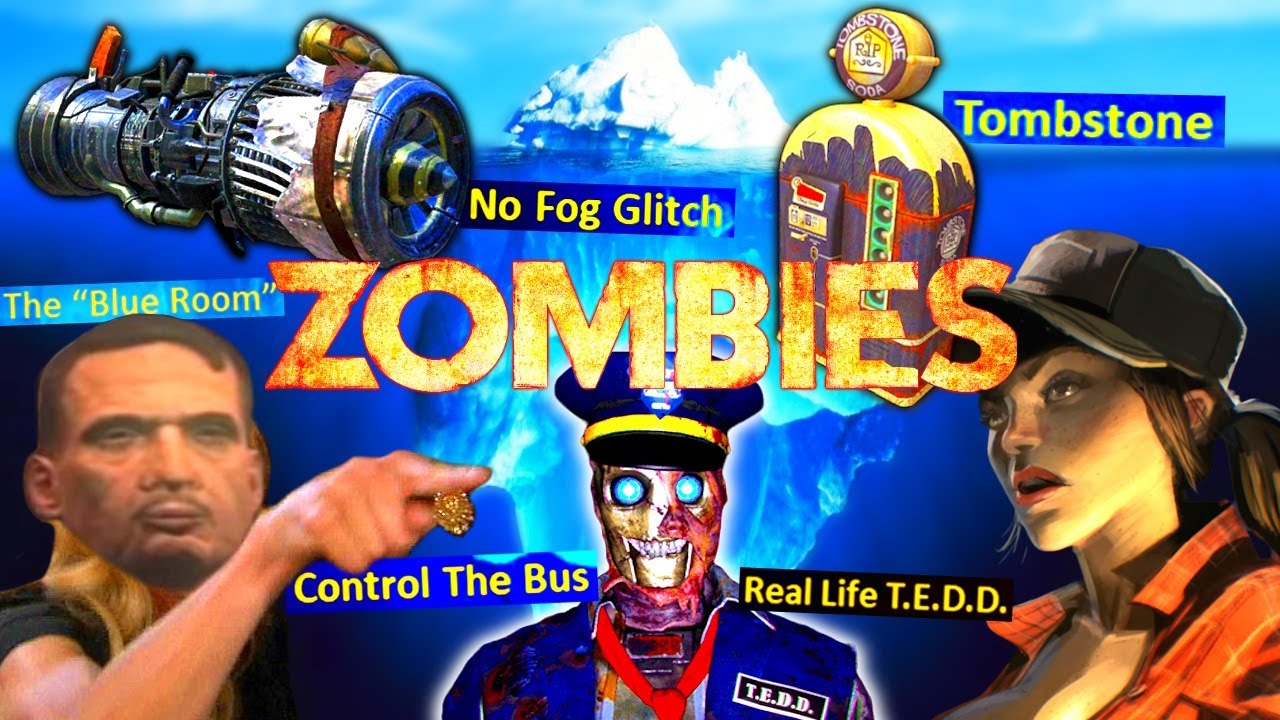 THE CALL OF DUTY ZOMBIES ICEBERG 4 Tranzit Edition... YouTube