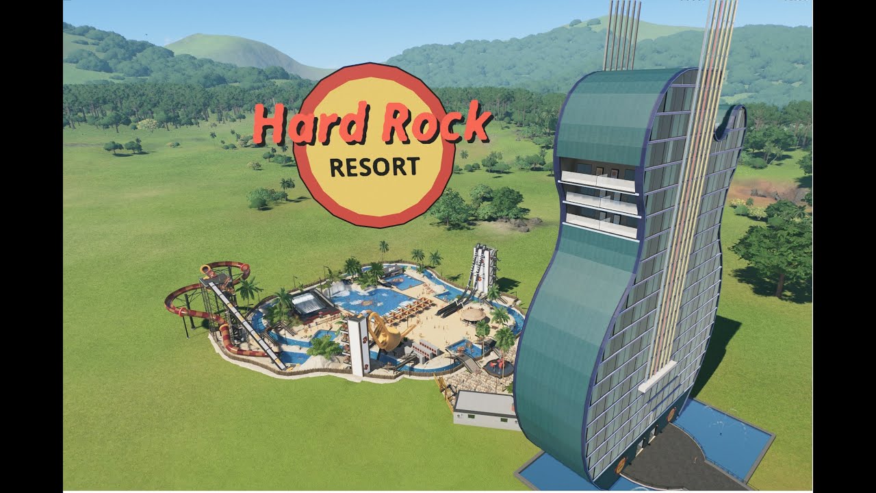Hard Rock Resort - Planet Coaster 2 